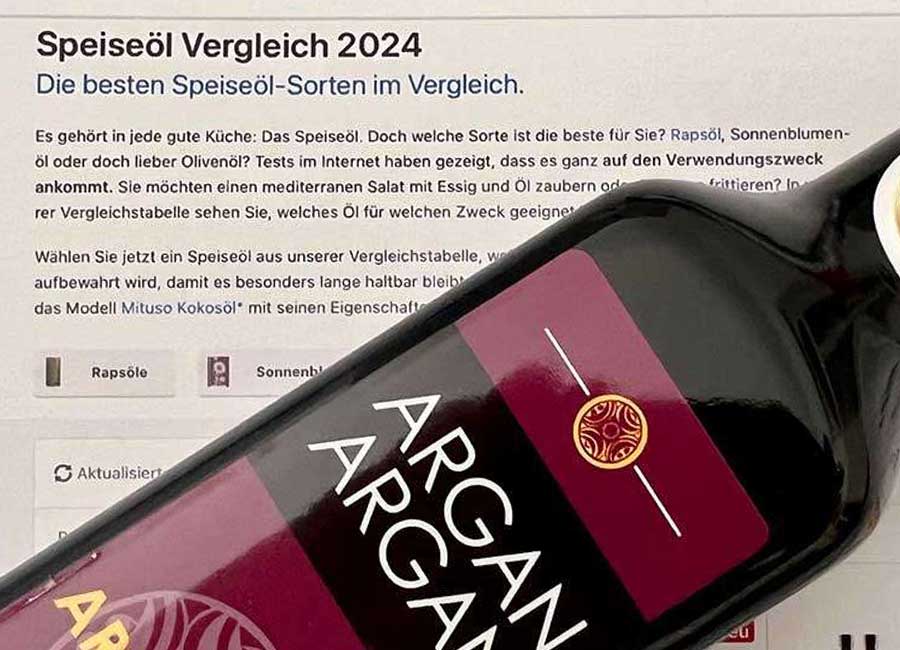 Speiseöl Vergleich 2024